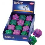 NOBBY Играчка tpr балон топка лилава - зелена, 7 см nobby Германия 61536