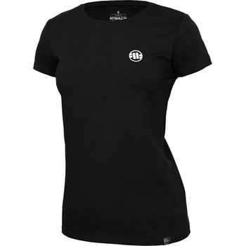 PitBull West Coast dámske tričko SMALL LOGO 190 black
