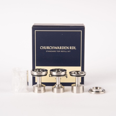 Centenary Mods - Churchwarden RDL Standard Top Refill Kit Diplomat RTA RDL - Brushed