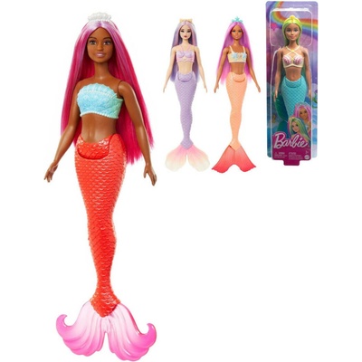 Barbie Rozprávková morská panna oranžová