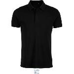 Neoblu 3188 OWEN MEN / Мъжка поло риза от пике - тъмночерна XL (243188n1104)
