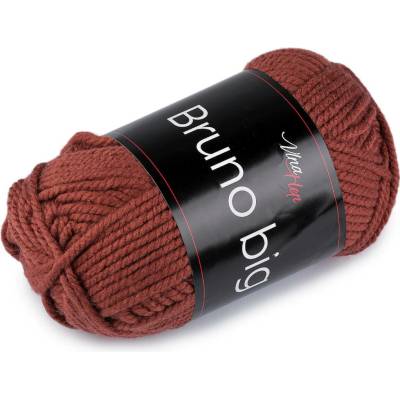 Pletací příze Bruno big 200 g Varianta: 7 (408) rezavá, Balení: 1 ks 61621/160007/286285