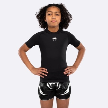 VENUM Детски Рашгард Venum Contender Kids Rashguards Short Sleeves - Black - 10 years