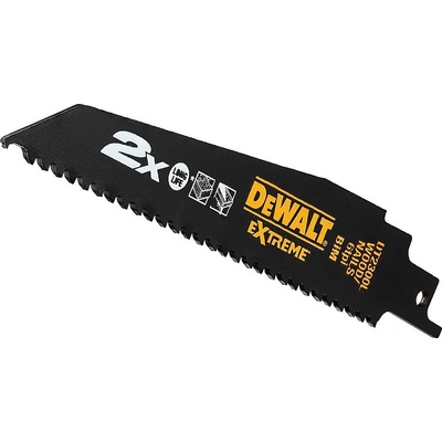 DeWALT DT2300L Pilový plátek pro řezání dřeva a dřeva s hřebíky pro mečové pily (5ks) 152mm