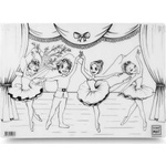 strigo Transparent mat Dancers Funny Mat STRIGO