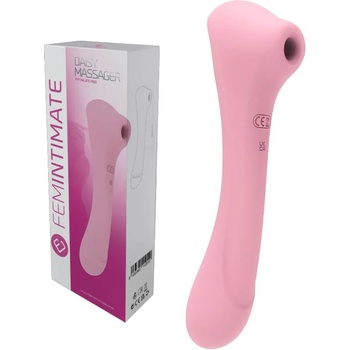 Image 1 of Вибратор с клиторно засмукване, двойна наслада, 20см. - Daisy Massager (D-237095)