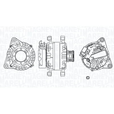 MAGNETI MARELLI Alternátor MAG 063730846010
