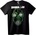 NOONEBRAND Тениска Green Day газова маска - 3XL, Black