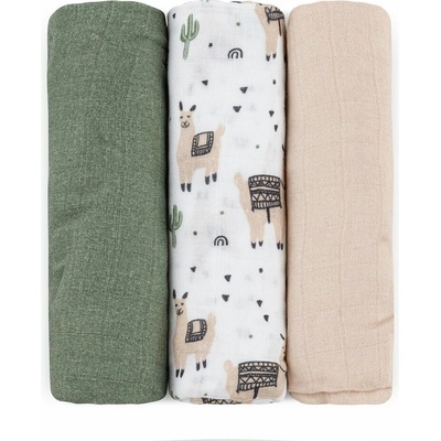 PETITE & MARS Moussy Llama Vibes 68 × 68 cm 3 ks