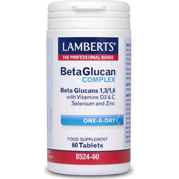 LAMBERTS Хранителна добавка Имуностимулатор Бета Глюкан, Lamberts Beta Glucan Complex