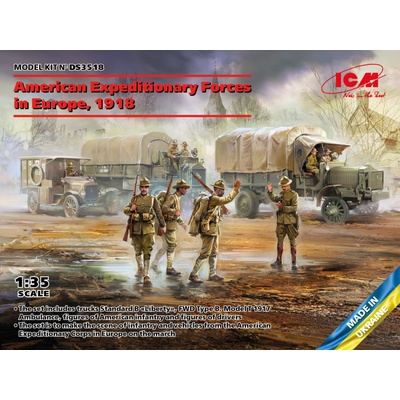 ICM American Expeditionary Forces in Europe 1918 1:35