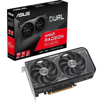 Image 1 of ASUS Radeon RX 6600 Dual V3 8GB GDDR6 (DUAL-RX6600-8G-V3)