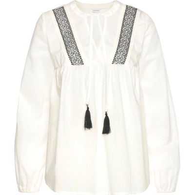 LASCANA Блуза бяло, размер 42
