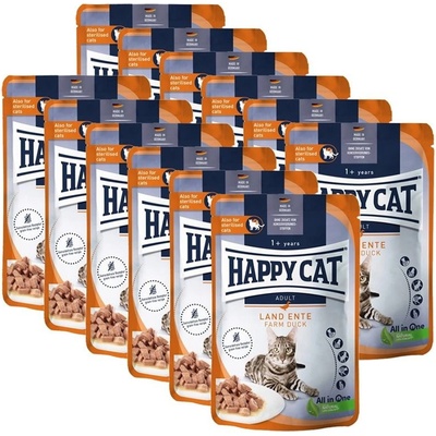 Happy Cat Culinary kachna 12 x 85 g
