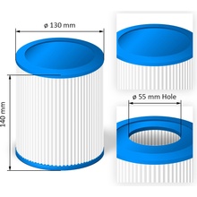 Crystalline Pool Spa Filter Filtrační kartuše SC824