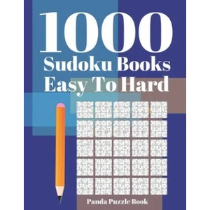 1000 Sudoku Books Easy to Hard | Panda Puzzle Book (ISBN: 9781693480805)