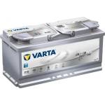 VARTA H15 Silver Dynamic AGM 105Ah 950A right+ (605 901 095 D852)