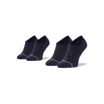 Tommy Hilfiger Комплект 2 чифта къси чорапи мъжки 100001095 Тъмносин (100001095)