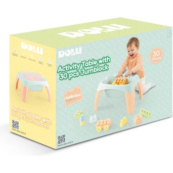 Dolu Маса с конструктор Jumblocks 30 ч (1012680F)