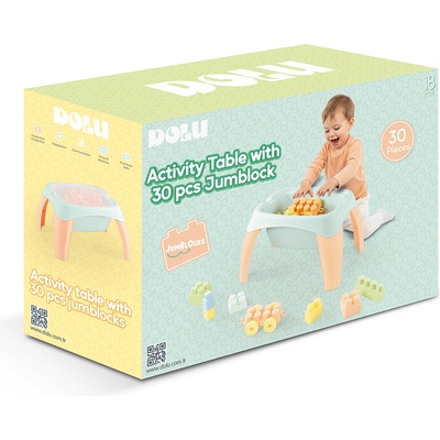 Dolu Маса с конструктор Jumblocks 30 ч (1012680F)