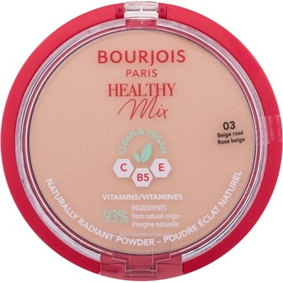 BOURJOIS Paris Healthy Mix Clean & Vegan Naturally Radiant Powder от BOURJOIS Paris за Жени Пудра 10г