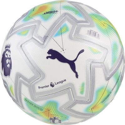 PUMA Футболна топка Puma Orbita Ultimate Premier League Football 2025 2026 - White/Green