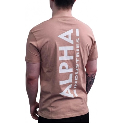 Alpha Industries Backprint T Dusty Coral