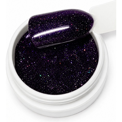 NL nails professional Uv Led barevný gel glitter party rainbow 5ml