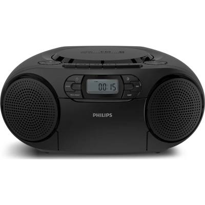 Philips Радиокасетофон Philips - TAZ2200/10, черен (TAZ2200/10)