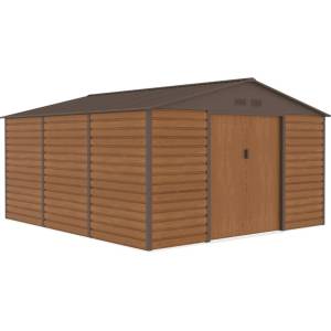 StoreBoss Метална градинска барака Lahti 3.4 x 3.9 m Store Boss woodlike (SB109)