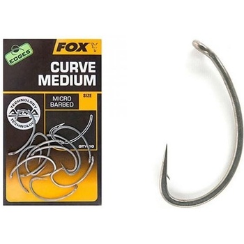 Fox EDGES Curve Shank hooks Medium vel.6 10 ks