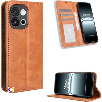 OnePlus 13s 5G / OnePlus 13T 5G Retro-skin Magnetic Кожен Калъф и Протектор