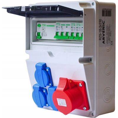 Rozvaděč RSW Adelid 400 V IP44 16 A