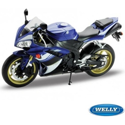 WELLY MODEL YAMAHA YZF-R1 MODRÁ 1:10