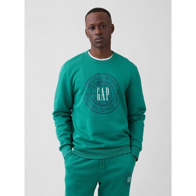 GAP mikina logom zelená
