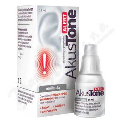 AkusTone ALERT ušní kapky 15 ml – Zbozi.Blesk.cz