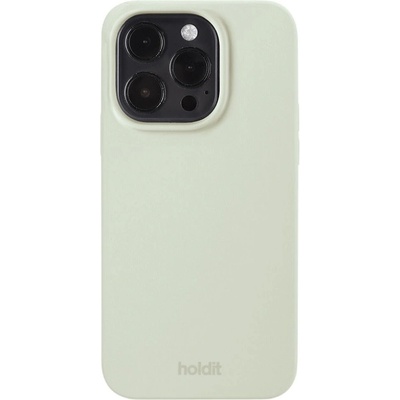 Holdit Калъф Holdit - Silicone, iPhone 14 Pro, зелен (7330985159060)