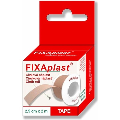Fixaplast náplasť 2,5 cm x 2 m cievka