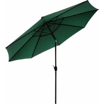 Garthen 54741 Slnečník 290 cm zelený s kľučkou