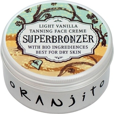 Oranjito Bio Light Vanilla opaľovací krém do solária na tvár a dekolt 50 g