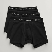 Gant 3Pack pánské boxerky černé