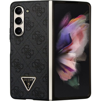 Image 1 of GUESS Гръб Guess 4G PU Leather Triangle Case за Samsung Galaxy Z Fold 5 - Черен