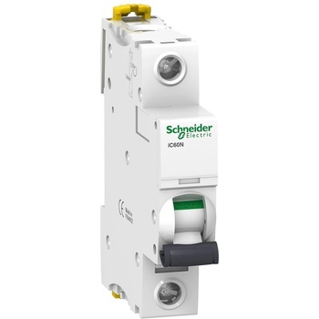 Schneider Electric SE Автоматичен прекъсвач Acti 9 iC60N 1P 10A крива B 6kA - A9F73110 (A9F73110)