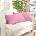 vidaXL Диван възглавници 2 pcs Розово 80 x 40 cm текстил (42013711)