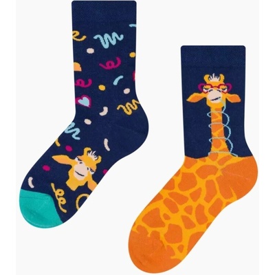 Dedoles Veselé ponožky Vtipná žirafa DU-SC-RS-CC-1572