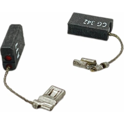 Uhlíky Bosch 2ks, 5 x 10 x 17 mm, uhlíky s pojistkou elektromotoru ručního nářadí Bosch