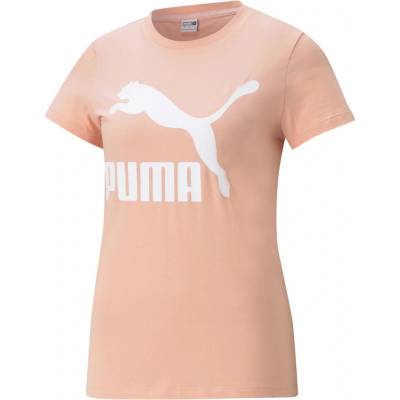 Puma Classic Logo Tee růžové