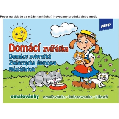 MFP 5300210 omaľovánky Domáce zvieratká