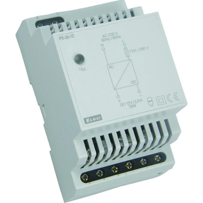 zdroj nápajecí PS-30-R ELKO DC 12V-24V 30W