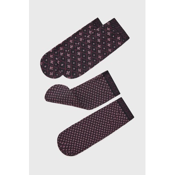 Image 1 of Oroblú 2PACK чорапи OROBLÚ Twins The Pattern къси 50 DEN (2PVOBC68282_pon)